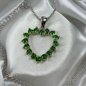 💚Chrome Diopside Heart Pendant💚